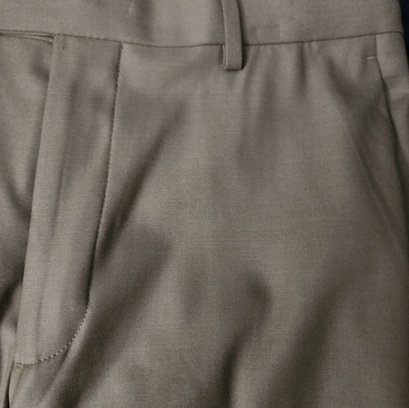 Perry Ellis Portfolio City Fit Beige Dress Pant 34x30 - Picture 9 of 16